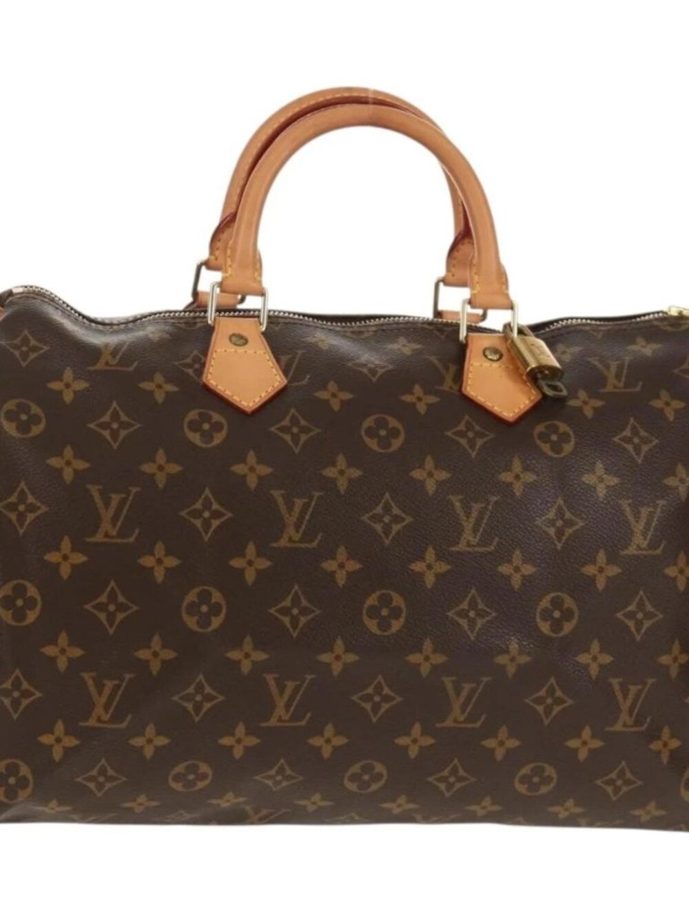 LOUIS VUITTON Monogram Speedy 35 Hand Bag M41524 LV Auth 149613V